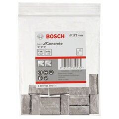  Segmente für Diamantnassbohrkronen Best for Concrete G1-1/4 UNC Bosch Segmente für Diamantbohrkronen 1 1/4" UNC Best for Concrete, für Diamantbohrer 12370218