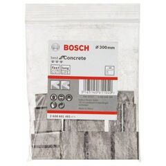  Segmente für Diamantnassbohrkronen Best for Concrete G1-1/4 UNC Bosch Segmente für Diamantbohrkronen 1 1/4" UNC Best for Concrete, für Diamantbohrer 12370224