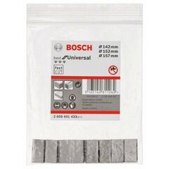  Diamanttrockenbohrkronen-Segmente Best for Universal G1-1/4 UNC Bosch Segmente für Diamantbohrkronen 1 1/4" UNC Best for Universal, für Diamantbohrer 12370108