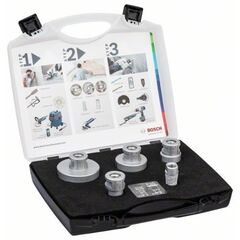  Dry Speed Diamantbohrkronen-Sets Best for Ceramic Bosch 5-tlg. Diamond DrySpeed Set, 20–68 mm, für kleine Winkelschleifer 12370171