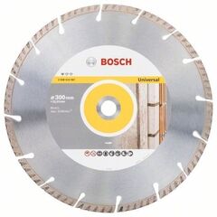  Standard for Universal Diamanttrennscheiben für große Winkelschleifer Bosch Diamanttrennscheibe Standard for Universal 300 x 22,23, für große Winkelschleifer mit Spannmutter 12370020