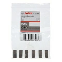  Segmente für Diamantnassbohrkronen Standard for Concrete 1 1/4-Zoll UNC Bosch Segmente für Diamantbohrkronen 1 1/4" UNC Standard for Concrete, für Diamantbohrer 12370250