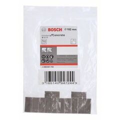  Segmente für Diamantnassbohrkronen Standard for Concrete 1 1/4-Zoll UNC Bosch Segmente für Diamantbohrkrone Standard for Concrete, für Diamantbohrer 12370246