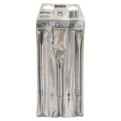  Meißelsets Meißelsets mit Spitz-, Flach- und Fliesenmeißeln für Renovierungsarbeiten mit SDS plus Schaft Bosch 3-tlg. Meißelset, SDS-plus, 0/20/40 mm, für Bohrhämmer 12372269