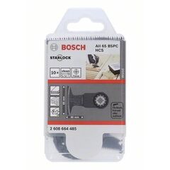  Zubehör für Multifunktionswerkzeuge AII 65 BSPC Tauchsägeblätter Bosch Dual-Tec-Sägeblatt RB - 10 Stk. AII65 BSPC, für oszillierende Multifunktionswerkzeuge 12372688