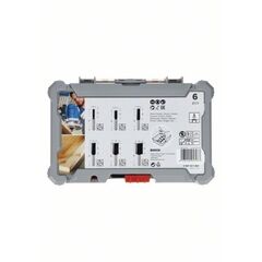  Fräser-Sets Nutfräser-Sets, 6-teilig Bosch Fräser-Set, 6-tlg. Nutfräser-Set, 8-mm-Schaft, für Handfräsen 12372258