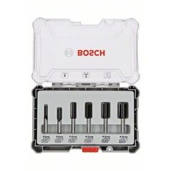  Fräser-Sets Nutfräser-Sets, 6-teilig Bosch Fräser-Set, 6-tlg. Nutfräser-Set, 8-mm-Schaft, für Handfräsen 12372258
