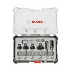  Fräser-Sets Rand- und Kantenfräser-Sets, 6-teilig Bosch 6-tlg. Rand- und Kantenfräser-Set, 8-mm-Schaft, für Handfräsen 12372261