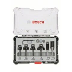  Fräser-Sets Rand- und Kantenfräser-Sets, 6-teilig Bosch 6-tlg. Rand- und Kantenfräser-Set, 6-mm-Schaft, für Handfräsen 12372259