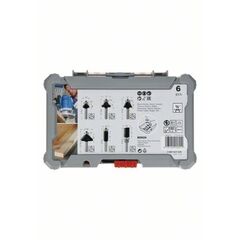  Fräser-Sets Rand- und Kantenfräser-Sets, 6-teilig Bosch 6-tlg. Rand- und Kantenfräser-Set, 1/4"-Schaft, für Handfräsen 12372260