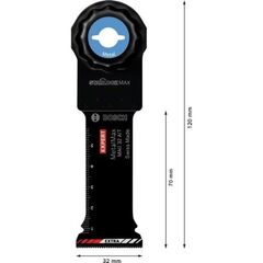  Zubehör für Multifunktionswerkzeuge EXPERT MetalMax MAII 32 AIT Tauchsägeblätter Bosch EXPERT MetalMax MAII 32 AIT Blatt für Multifunktionswerkzeuge, 70 x 32 mm, 10 Stück, für oszillierende Multifunktionswerkzeuge 12372650