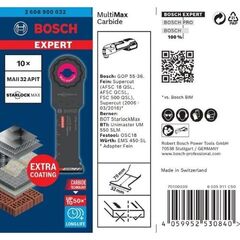  Zubehör für Multifunktionswerkzeuge EXPERT MultiMax MAII 32 APIT Tauchsägeblätter Bosch EXPERT MultiMax MAII 32 APIT Blatt für Multifunktionswerkzeuge, 32 mm, 10 Stück, für oszillierende Multifunktionswerkzeuge 12372657