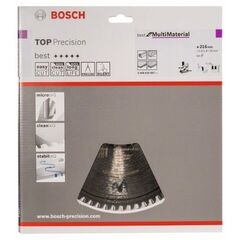  Top Precision Best for Multi Material für Kapp- und Gehrungssägen Bosch Kreissägeblatt Top Precision Best for Multi Material, für Kapp- und Gehrungssägen 12372877