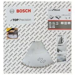  Kreissägeblätter Top Precision Best for Wood für Tischsägen Bosch Kreissägeblatt Top Precision Best for Wood, für Tischsägen 12372888