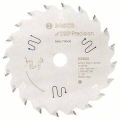  Kreissägeblätter Top Precision Best for Wood für Handkreissägen Bosch Kreissägeblatt Top Precision Best for Wood, für Handkreissägen 12372882