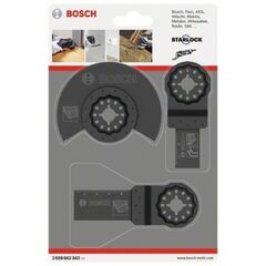  Zubehör-Sets für Multifunktionswerkzeug 3-teilige Holz-Basis-Sets für Multifunktionswerkzeuge Bosch 3-tlg. Holz-Basis-Set, für oszillierende Multifunktionswerkzeuge 12372274