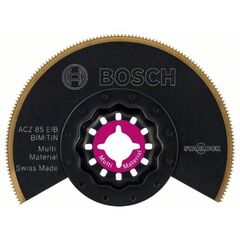 Zubehör für Multifunktionswerkzeuge Segmentsägeblätter ACZ 85 EIB Bosch BIM-TiN Segmentsägeblatt ACZ 85 EIB Multi Material, für oszillierende Multifunktionswerkzeuge 12372757
