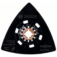 AVZ 90 RT6 Schleifplatten Bosch Carbide-RIFF-Schleifplatte AVZ 90 RT6, für oszillierende Multifunktionswerkzeuge 12372803