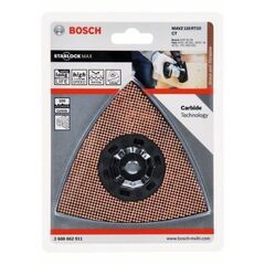  Segmentsägeblätter MAVZ 116 RT10 Bosch Carbide-RIFF-Schleifplatte MAVZ 116 RT10, für oszillierende Multifunktionswerkzeuge 12372811