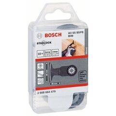  Zubehör für Multifunktionswerkzeuge AII 65 BSPB Tauchsägeblätter Bosch Dual-Tec-Sägeblatt RB - 10 Stk. AII65 BSPB, für oszillierende Multifunktionswerkzeuge 12372719