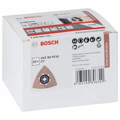 AVZ 90 RT10 Schleifplatten Bosch Dual-Tec-Sägeblatt RB - 10 Stk. AVZ90RT10, für oszillierende Multifunktionswerkzeuge 12372805