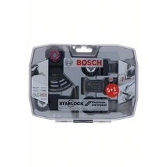  Zubehör-Sets für Multifunktionswerkzeug 6-teilige Sets für Elektriker und Trockenbauer Bosch Starlock Set für Elektriker und Trockenbauer, für oszillierende Multifunktionswerkzeuge 12372278