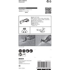  EXPERT MATI 68 RD4 Eckblätter Bosch EXPERT Corner Blade MATI 68 RD4 Blatt für Multifunktionswerkzeuge, 68 x 30 mm, für oszillierende Multifunktionswerkzeuge 12372818