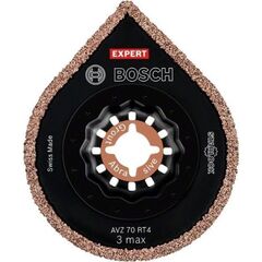  EXPERT 3 max AVZ 70 RT4 Platten zum Entfernen von Fugen Bosch EXPERT 3 max AVZ 70 RT4 Platte zum Entfernen von Fugen für Multifunktionswerkzeuge, 70 mm, für oszillierende Multifunktionswerkzeuge 12372816
