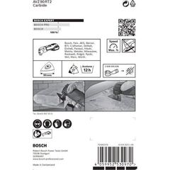  EXPERT AVZ 90 RT2 Schleifplatten Bosch EXPERT Sanding Plate AVZ 90 RT2 Blatt für Multifunktionswerkzeuge, 90 mm, für oszillierende Multifunktionswerkzeuge 12372774