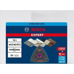  EXPERT AVZ 90 RT2 Schleifplatten Bosch EXPERT Sanding Plate AVZ 90 RT2 Blatt für Multifunktionswerkzeuge, 90 mm, 10-tlg., für oszillierende Multifunktionswerkzeuge 12372775