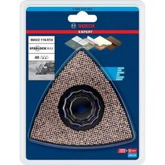  EXPERT MAVZ 116 RT4 Schleifplatten Bosch EXPERT Sanding Plate MAVZ 116 RT4 Blatt für Multifunktionswerkzeuge, 116 mm, für oszillierende Multifunktionswerkzeuge 12372771