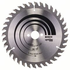  Kreissägeblätter Optiline Wood für Handkreissägen Bosch Kreissägeblatt Optiline Wood, für Handkreissägen 12373309