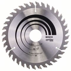  Kreissägeblätter Optiline Wood für Handkreissägen Bosch Kreissägeblatt Optiline Wood, für Handkreissägen 12373294