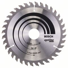  Kreissägeblätter Optiline Wood für Handkreissägen Bosch Kreissägeblatt Optiline Wood, für Handkreissägen 12373273