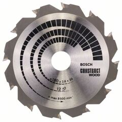  Kreissägeblätter Construct Wood für Handkreissägen Bosch Kreissägeblatt Construct Wood, für Handkreissägen 12373214