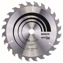  Kreissägeblätter Optiline Wood für Handkreissägen Bosch Kreissägeblatt Optiline Wood, für Handkreissägen 12373281