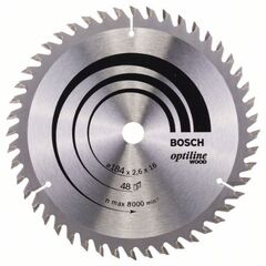  Kreissägeblätter Optiline Wood für Handkreissägen Bosch Kreissägeblatt Optiline Wood, für Handkreissägen 12373285