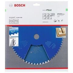  Kreissägeblätter Expert for Wood für Tischkreissägen Bosch EX WO T 254x30-54, für Tischsägen 12373034