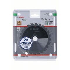  Kreissägeblätter Standard for Wood für Akku-Handkreissägen Bosch Kreissägeblatt für Akkusägen Standard for Wood, 136 x 1,5/1 x 20, 24 Zähne, für Handkreissägen 12373240