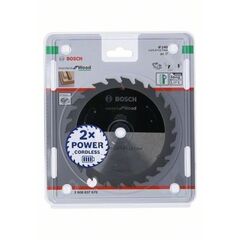  Kreissägeblätter Standard for Wood für Akku-Handkreissägen Bosch Kreissägeblatt für Akkusägen Standard for Wood, 140 x 1,5/1 x 12,7, 24 Zähne, für Handkreissägen 12373228