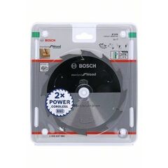  Kreissägeblätter Standard for Wood für Akku-Handkreissägen Bosch Kreissägeblatt für Akkusägen Standard for Wood, 165 x 1,5/1 x 20, 12 Zähne, für Handkreissägen 12373253