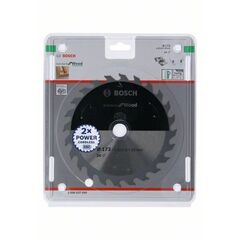  Kreissägeblätter Standard for Wood für Akku-Handkreissägen Bosch Kreissägeblatt für Akkusägen Standard for Wood, 173 x 1,5/1 x 20, 24 Zähne, für Handkreissägen 12373237