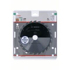  Kreissägeblätter Standard for Wood für Akku-Gehrungssägen Bosch Kreissägeblatt für Akkusägen Standard for Wood, 216 x 1,7/1,2 x 30, 24 Zähne, für Kapp- und Gehrungssägen 12373254