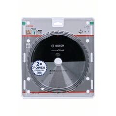  Kreissägeblätter Standard for Wood für Akkutischkreissägen Bosch Kreissägeblatt für Akkusägen Standard for Wood, 254 x 2,2/1,6 x 30, 40 Zähne, für Tischsägen 12373270