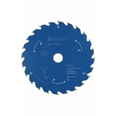  Kreissägeblätter Expert for Wood für Akku-Handkreissägen Bosch Kreissägeblatt für Akkusägen Expert for Wood, 160 x 1,5/1 x 20, 24 Zähne, für Handkreissägen 12373019