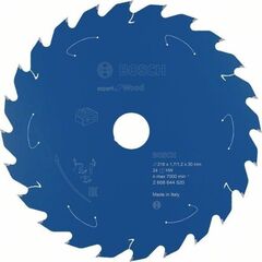  Kreissägeblätter Expert for Wood für Akkutischkreissägen Bosch Kreissägeblatt für Akkusägen Expert for Wood, 216 x 1,7/1,2 x 30, 24 Zähne, für Tischsägen 12373059