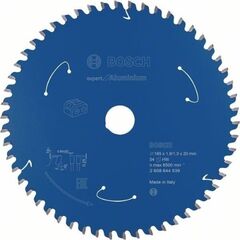  Kreissägeblätter Expert for Aluminium für Akku-Handkreissägen Bosch Kreissägeblatt für Akkusägen Expert for Aluminium, 165 x 1,8/1,3 x 20, 54 Zähne, für Handkreissägen 12373178