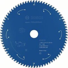  Kreissägeblätter Expert for Aluminium für Akkutischkreissägen Bosch Kreissägeblatt für Akkusägen Expert for Aluminium, 254 x 2,4/1,8 x 30, 78 Zähne, für Tischsägen 12373180