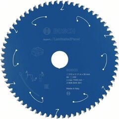  Kreissägebätter Expert for Laminated Panel für Akkutischkreissägen Bosch Kreissägeblatt für Akkusägen Expert for Laminated Panel, 210 x 2,1/1,4 x 30, 66 Zähne, für Tischsägen 12373082