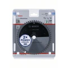  Blätter für Akku-Kreissägen Standard for Aluminium für Handkreissägen Bosch Kreissägeblatt für Akkusägen Standard for Aluminium, 165 x 1,8/1,3 x 15,875, 54 Zähne, für Handkreissägen 12373416